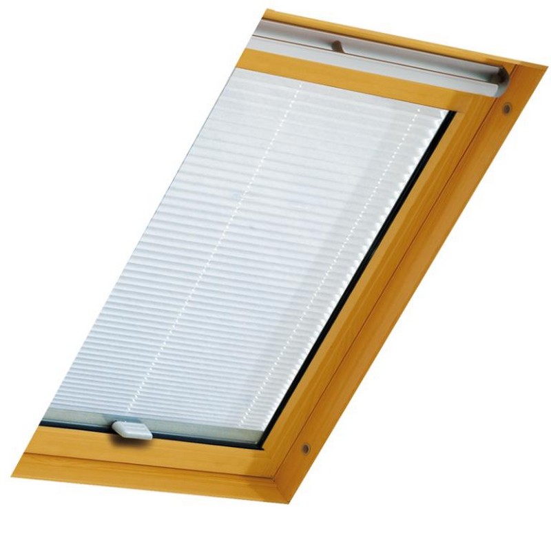 Keylite Centre Pivot Integral Blind Timber Roof Window ICP