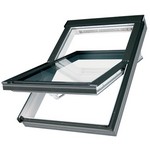 Fakro Centre Pivot uPVC Roof Window PTP-V P2