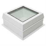 Loft Shop Fixed Flat Glass PVC