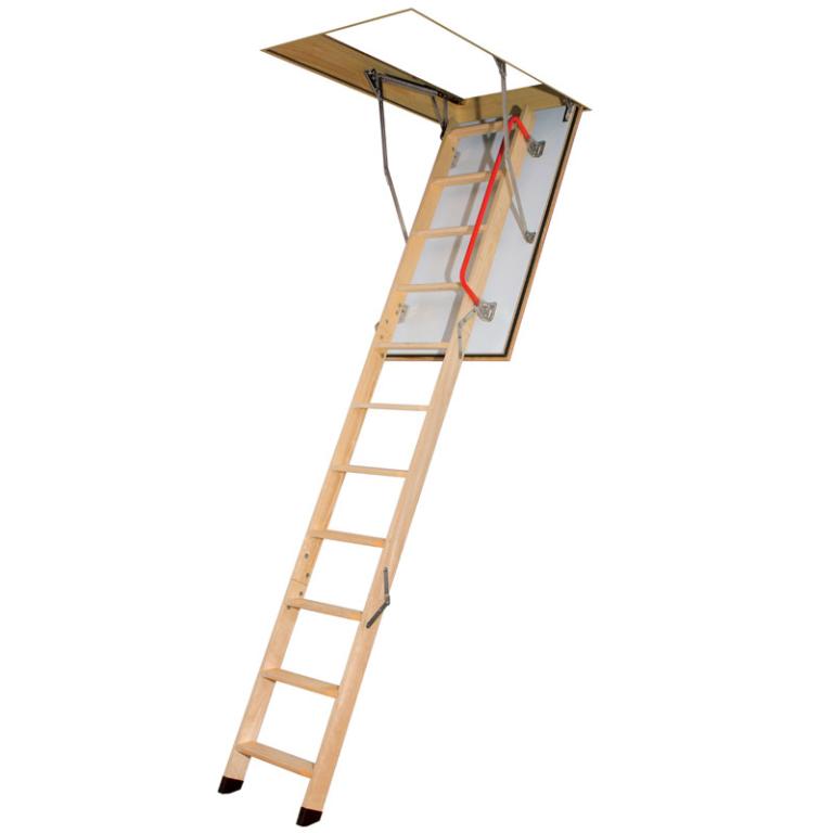 3 Section Timber Folding Loft Ladder Fire Rated LWF45