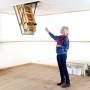 Stira Semi Automatic Timber Loft Ladder 