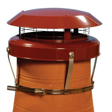 Colt Top 2 All Purpose Chimney Cowl (Strap Fixing) 