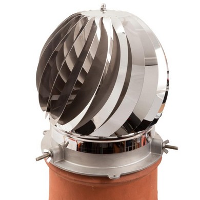 Rotorvent Turbolite Revolving Chimney Cowl