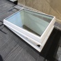 Loft Shop Manual Opening Flat Glass PVC 150 Vertical Upstand