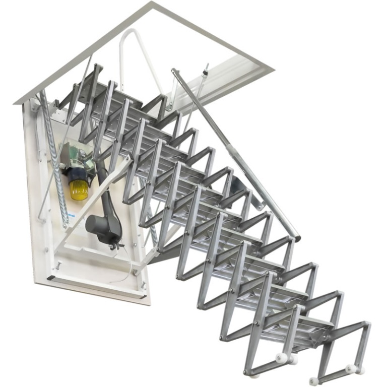 Fantozzi Low Cost Electric Loft Ladder 