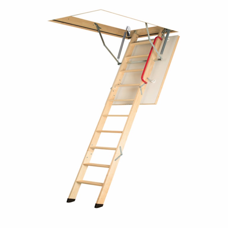 Folding Ladder Timber Loft Ladder Folding Wooden Loft Ladders