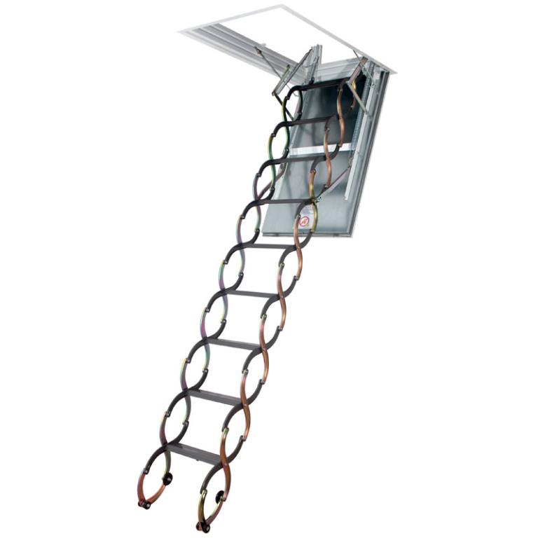 Concertina Loft Ladder Fire Rated LSF