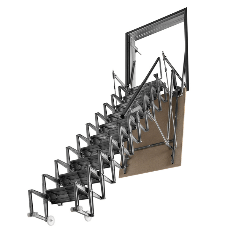 Vertical Wall Access Scissor Ladder - Basic Version